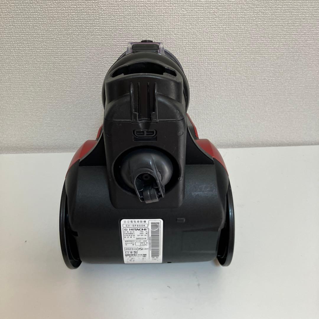 日立掃除機　パワかるサイクロン　赤　本体　ダストボックス　CV-SP900K