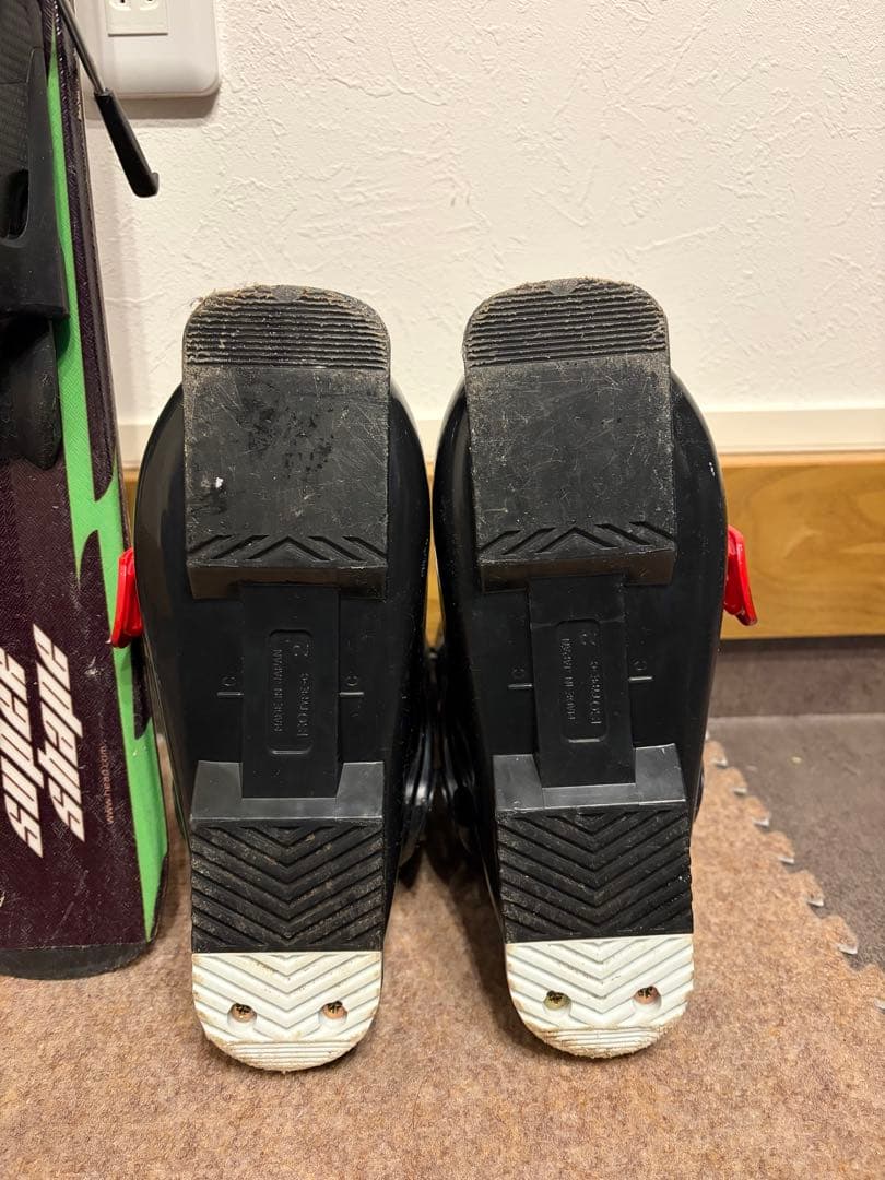 ★男の子用 4点セット メンテナンス.HOTWAX済★ salomon k2