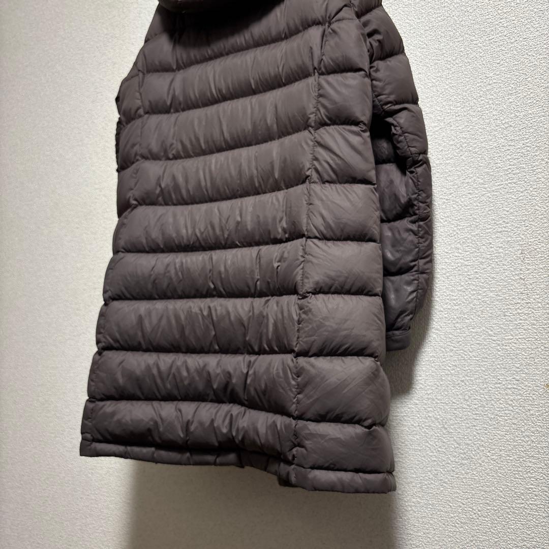 【クリーニング済】ノースフェイス ロングダウン ライトダウン