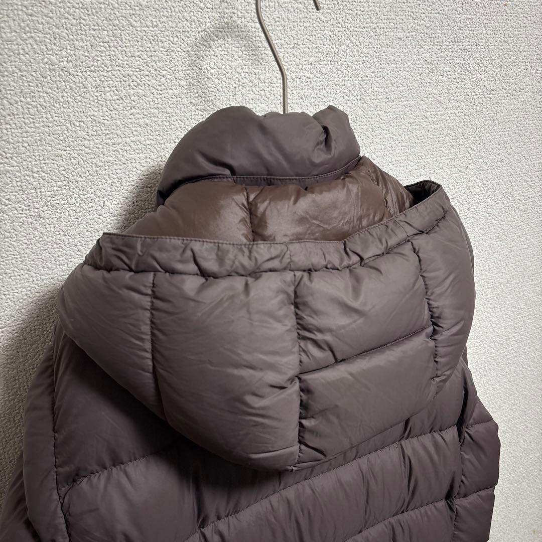 【クリーニング済】ノースフェイス ロングダウン ライトダウン