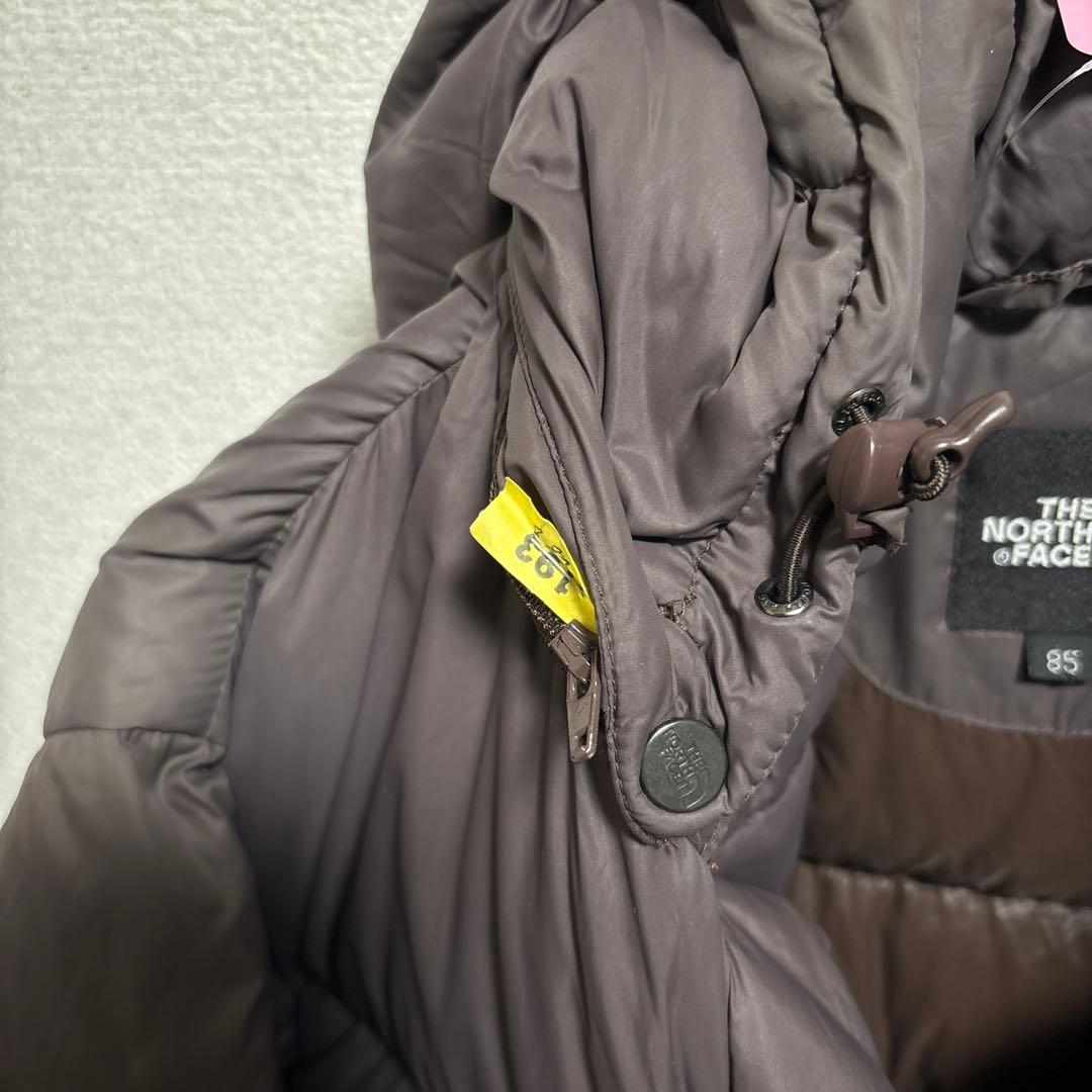 【クリーニング済】ノースフェイス ロングダウン ライトダウン