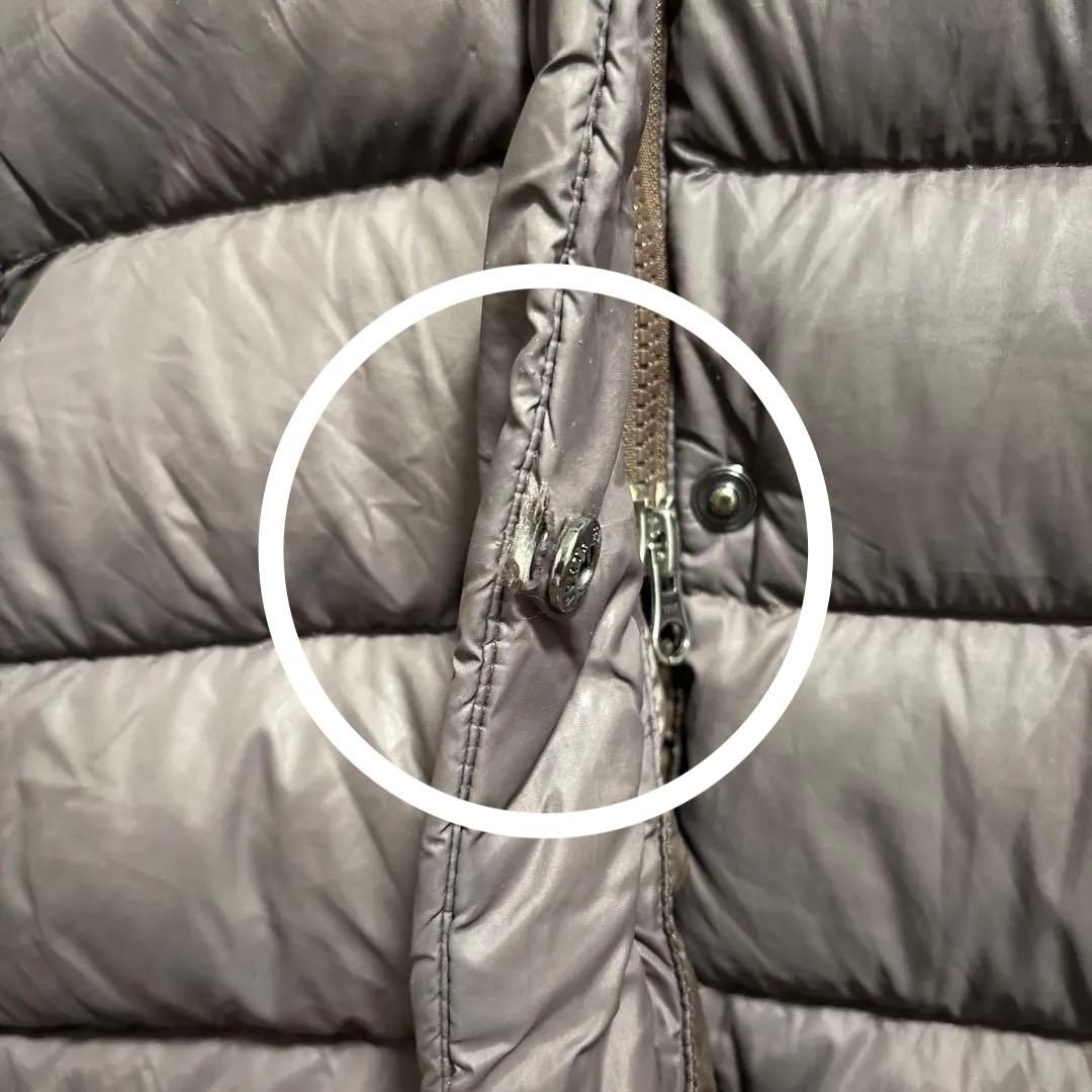 【クリーニング済】ノースフェイス ロングダウン ライトダウン