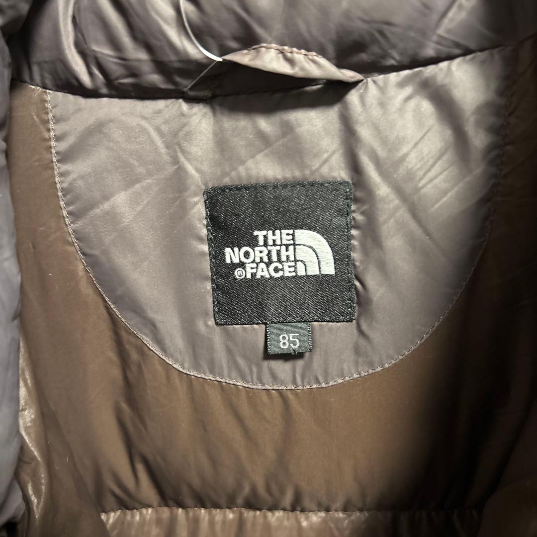 【クリーニング済】ノースフェイス ロングダウン ライトダウン
