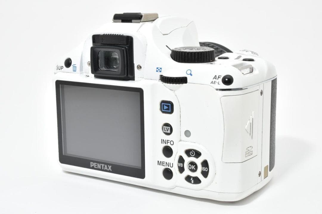 PENTAX ペンタックス K-X ホワイト レンズキット デジタル一眼カメラ