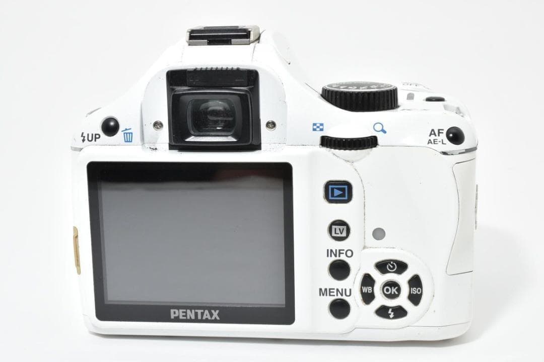 PENTAX ペンタックス K-X ホワイト レンズキット デジタル一眼カメラ