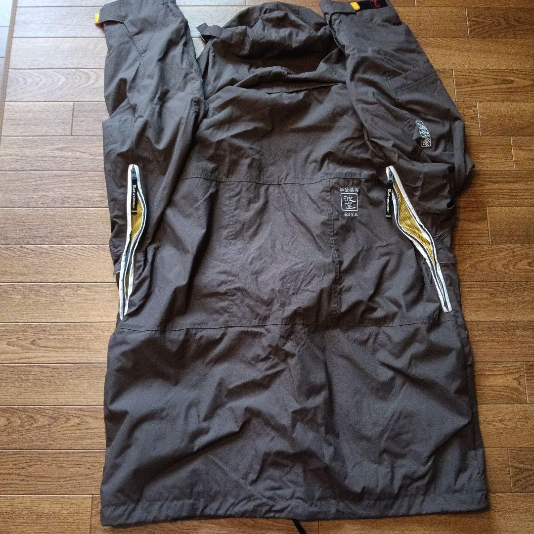 値下げ 波達 スノーボードウェア 上下セット XL ブラウン