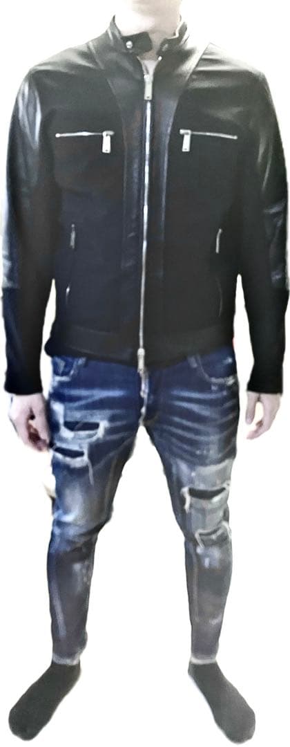 定価万 22SS新作・極美品DOUBLE LAYERED HYBRIDサイズ48