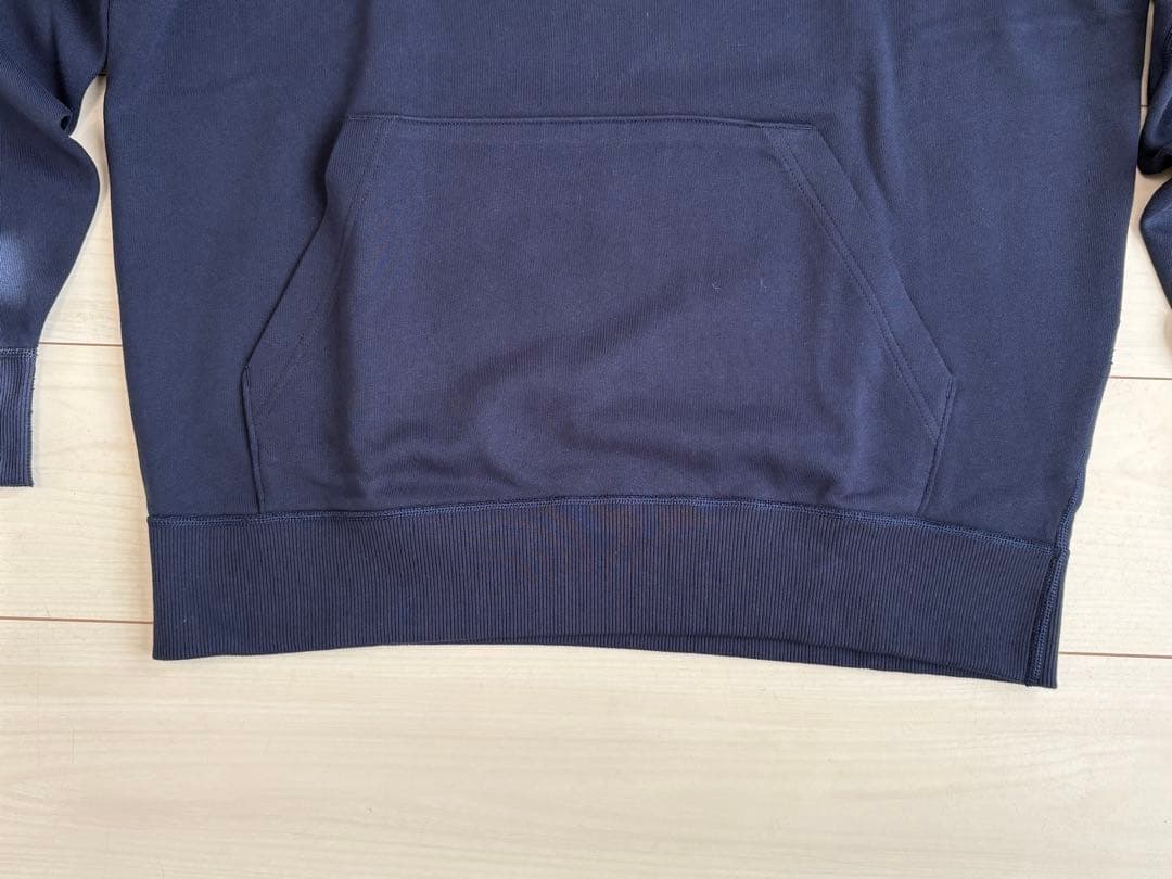 未使用)ラコステ プレミアムスウェットフーディー メンズ サイズ5/L ネイビー