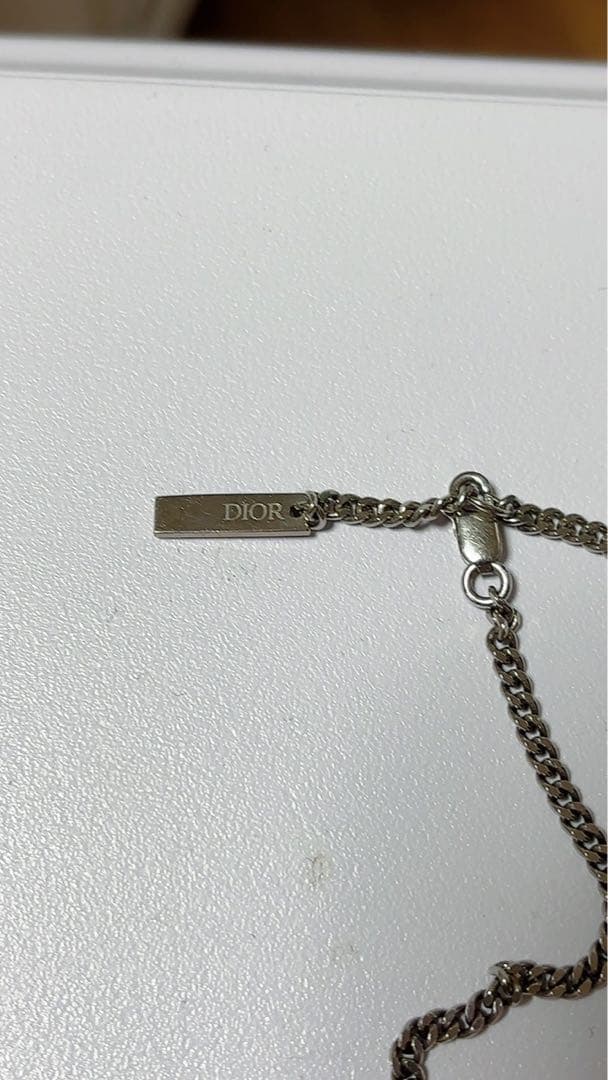 【BD】CDロゴ チェーンネックレス シルバー ペンダント