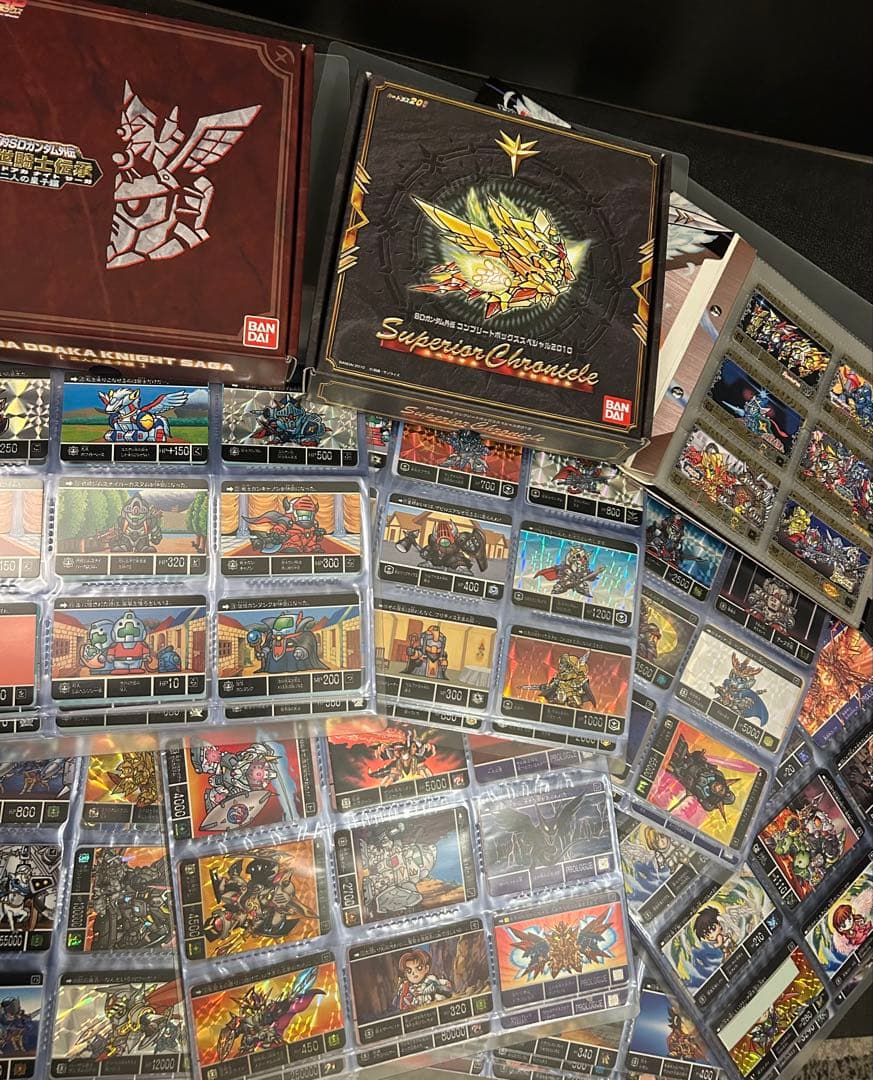 SDガンダム 外伝 当時物 カードダス ラクロアの勇者～黒い鎧闘神　コンプ➕ α