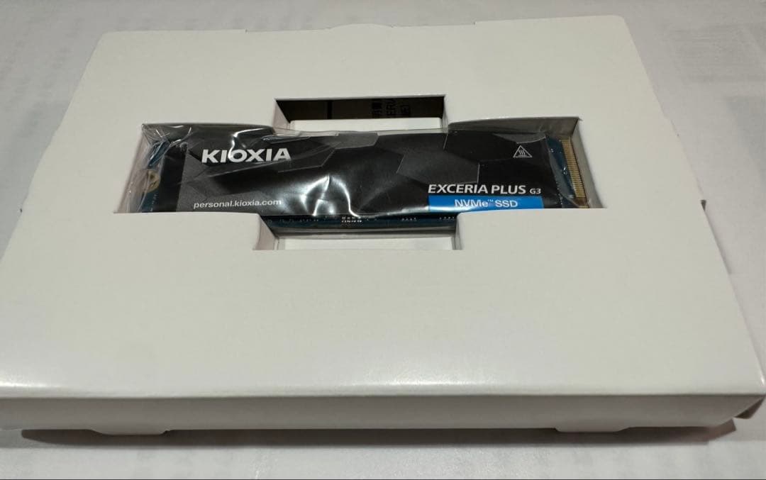 内蔵型SSD KIOXIA EXCERIA PLUS G3 2TB NVMe SSD