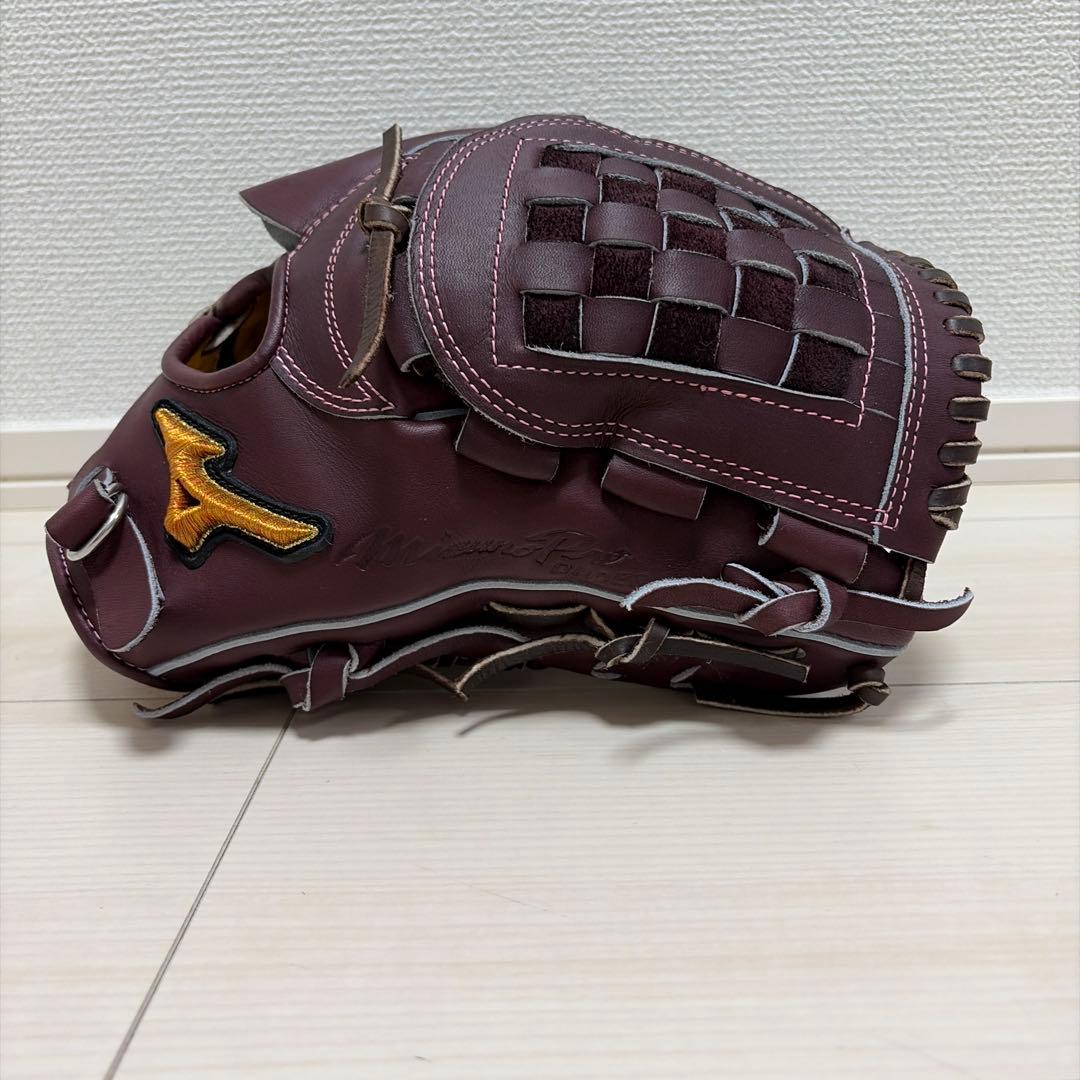 ふ*み様 ミズノプロ 軟式オーダーグラブ　投手用　石川モデル