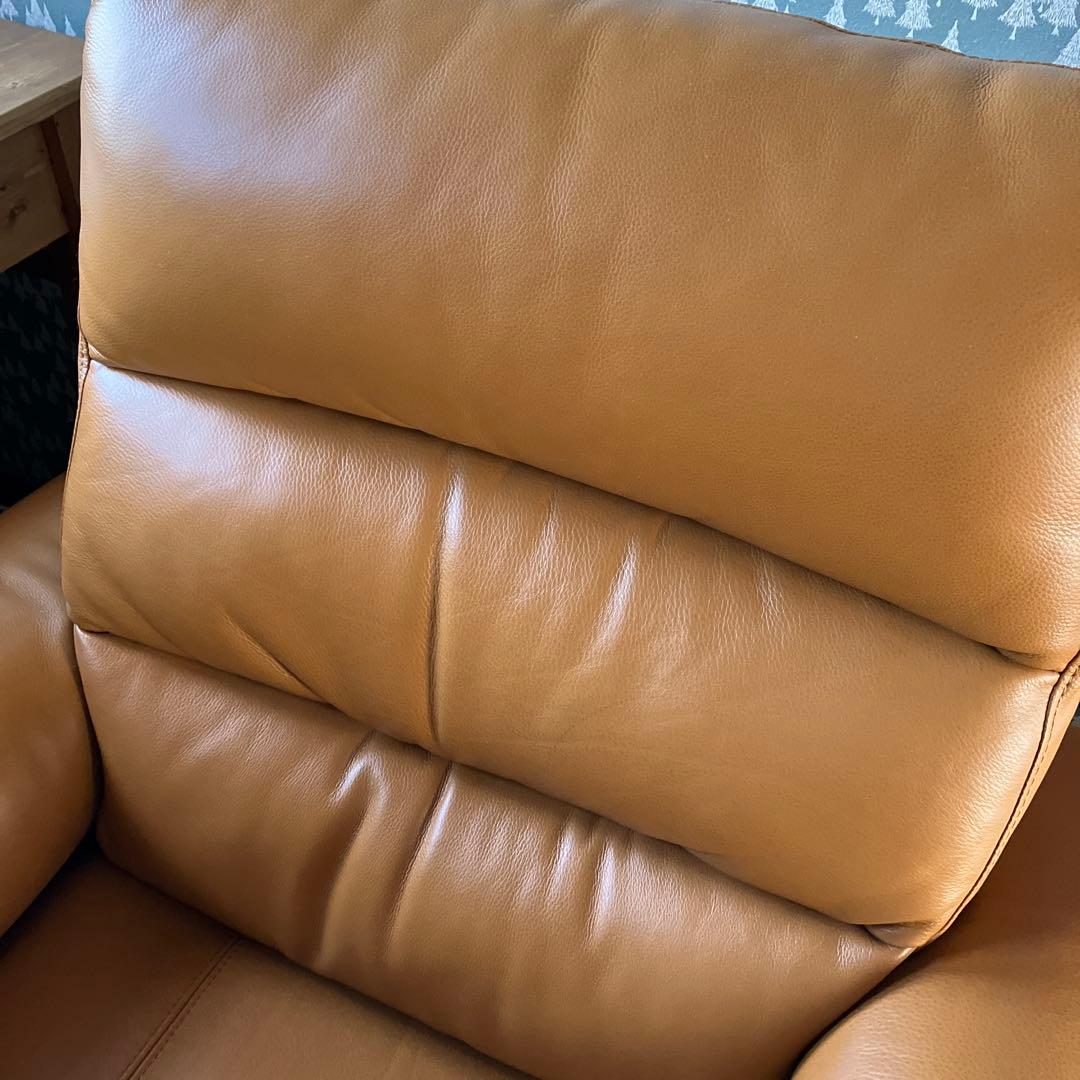 ニトリ　電動レザー リクライニングチェア　ビリーバー