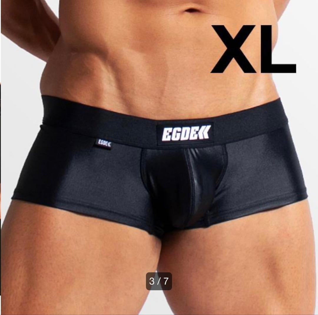 EGDE ULTIM PVCレザー ボディハーネス＆アームバンド&ボクサーパンツ