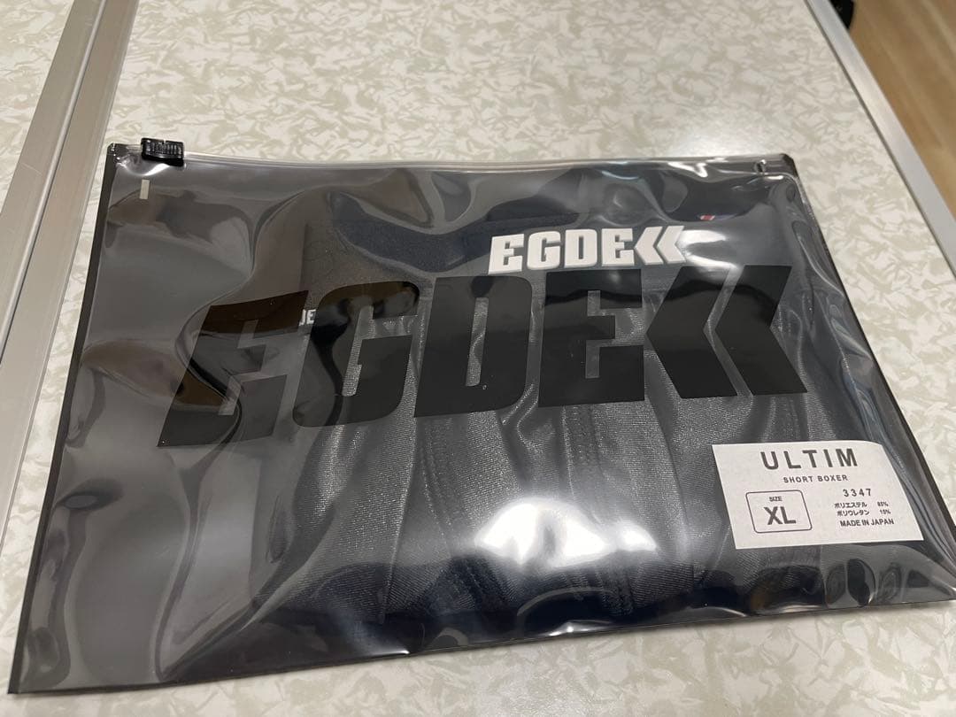 EGDE ULTIM PVCレザー ボディハーネス＆アームバンド&ボクサーパンツ