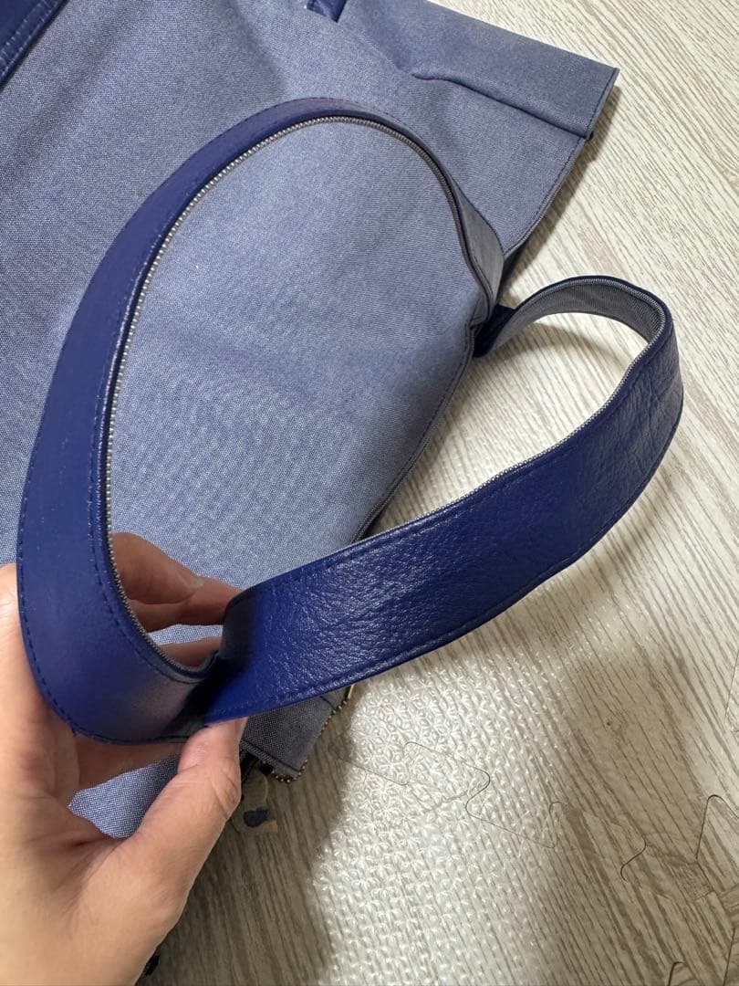 【最安値♡】ファミリア　デニムマザーズバッグ【正規品】