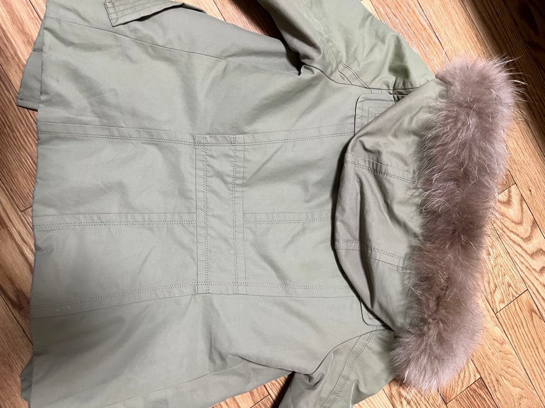 美品⭐︎バーバリー　Burberry ファー付きダッフルコート