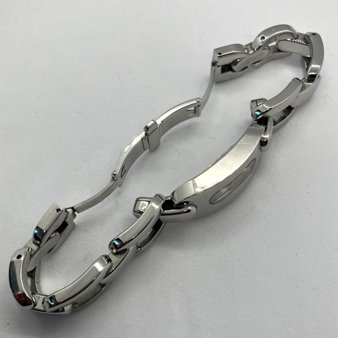 フェンディ ステンレスベルト ピンク文字盤 クォーツ腕時計 保証書純正箱付 稼働