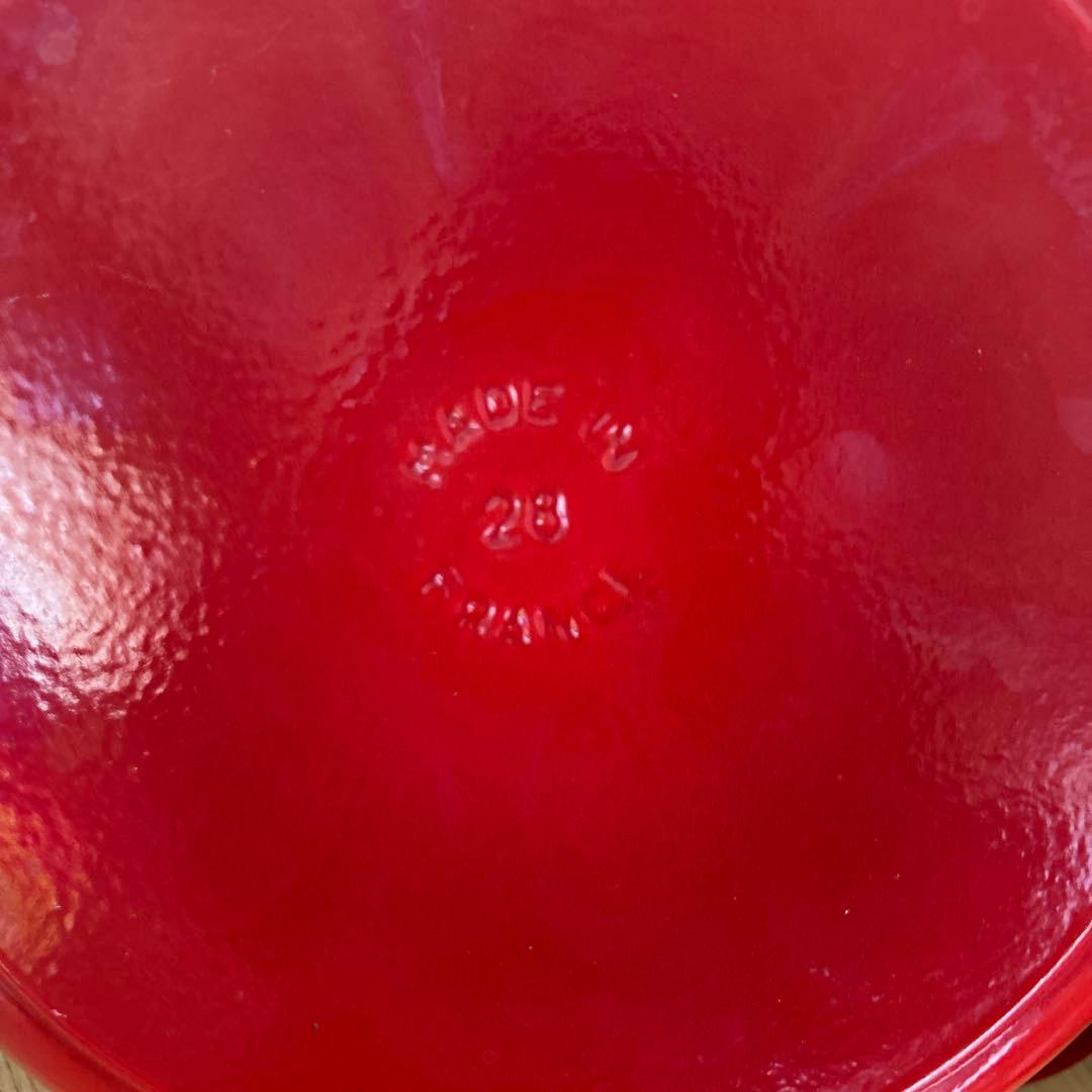 【STAUB】ストウブ ブレイザー・ソテーパン 28cm チェリー