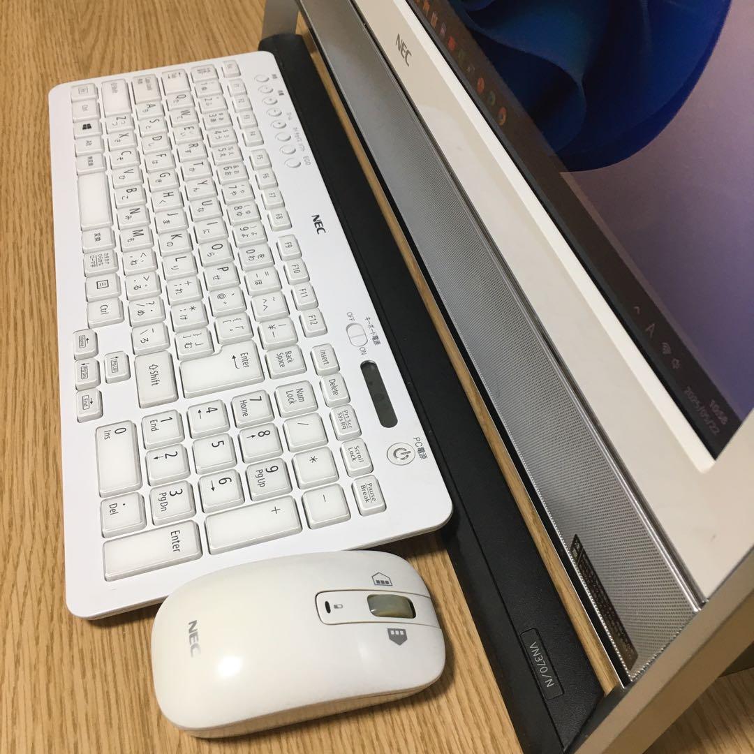 NEC VALUESTAR Win11 一体型 デスクトップ 取説 21.5'