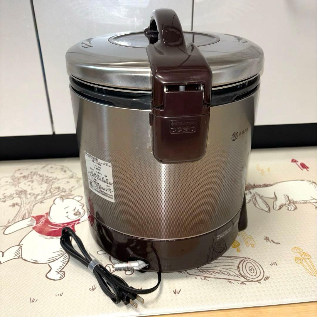 リンナイ こがまる ガス炊飯器 RR-100VQ LPガス用 2020年製