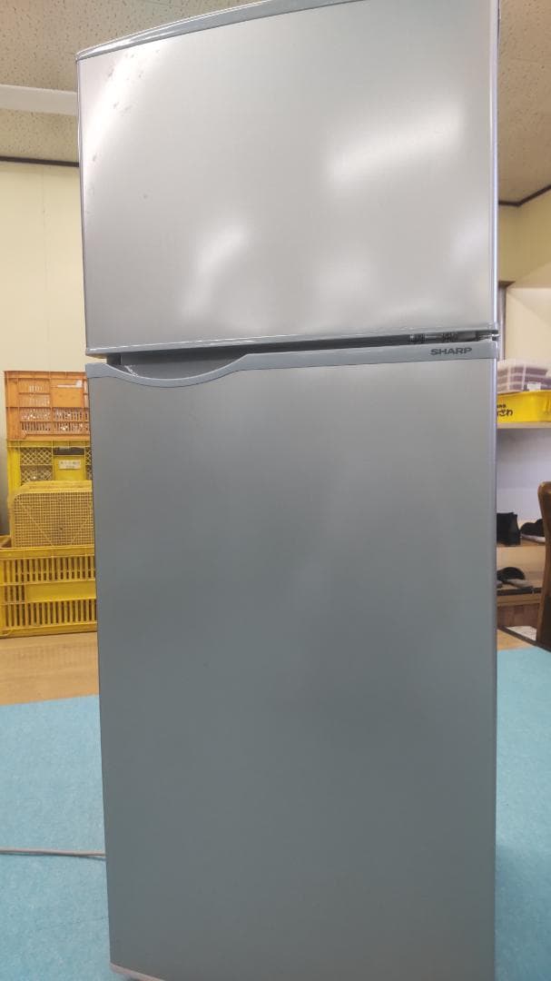 中古 SHARP SJ-H13E-S ノンフロン冷蔵庫 2021年製