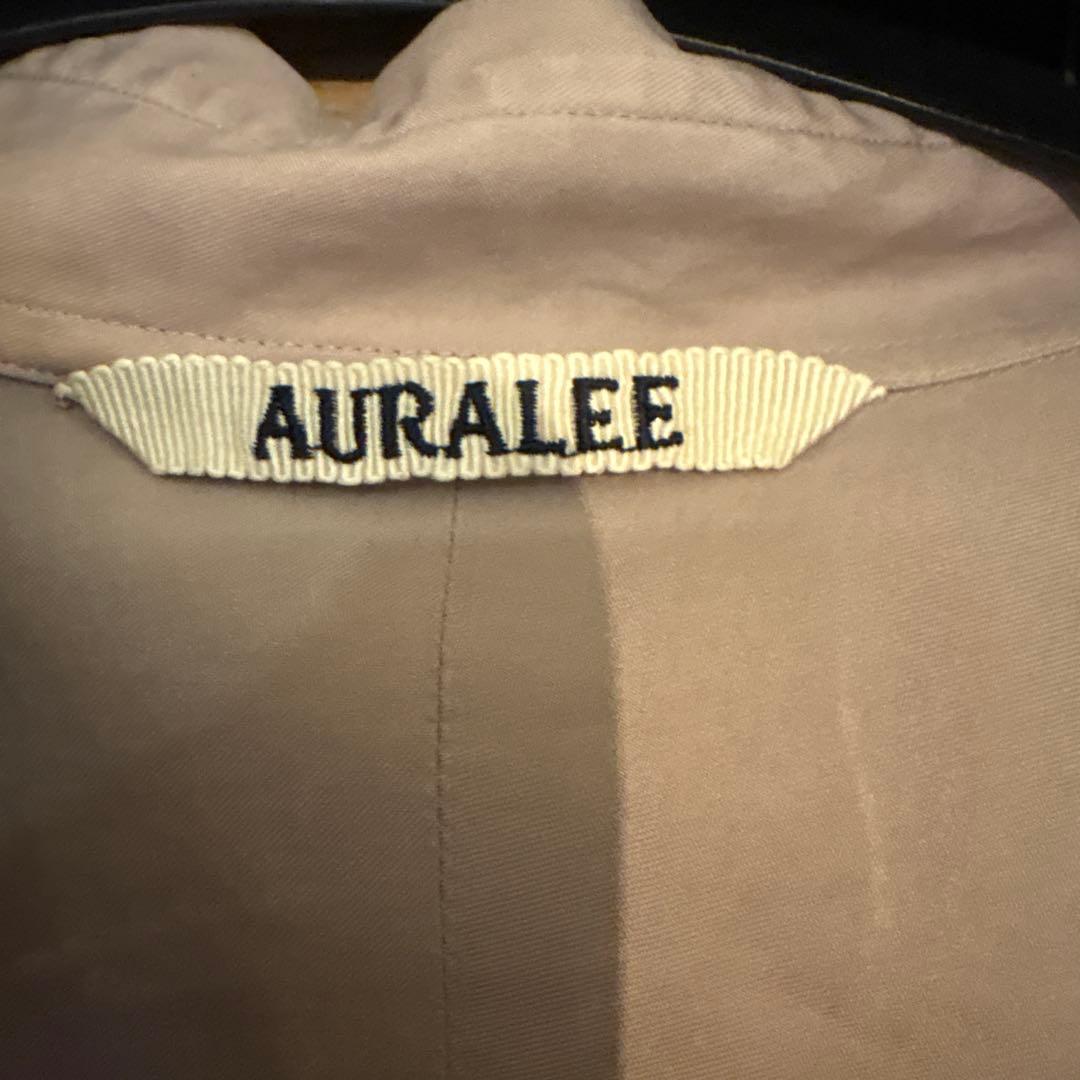 AURALEE ベージュ 長袖シャツ