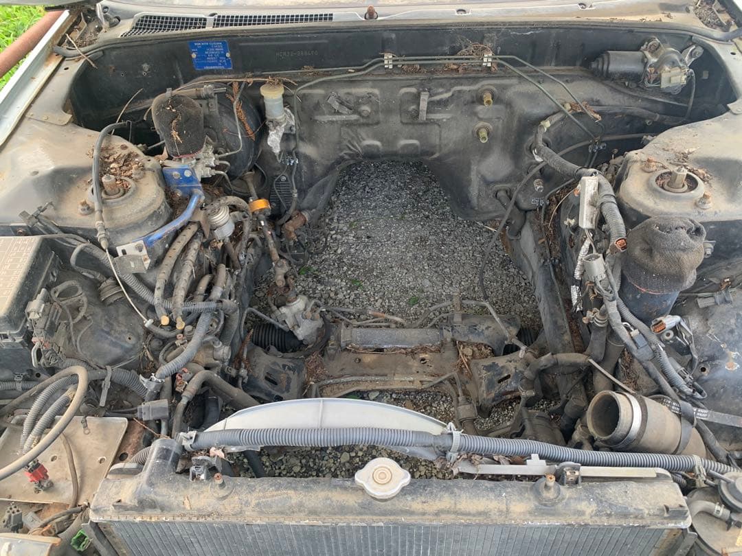 HCR32 スカイライン 書類付き ボディ フレーム 箱 BNR32 R32