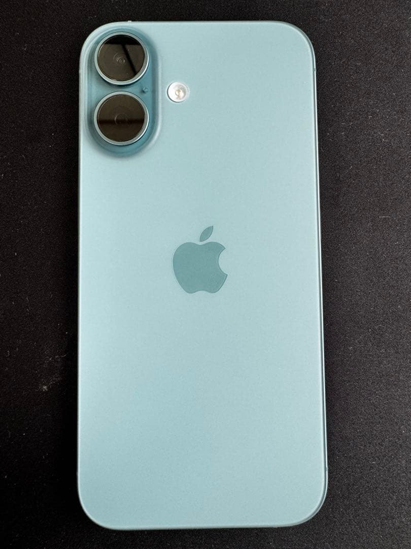Apple iPhone 16 ティール 128GB バッテリー100%