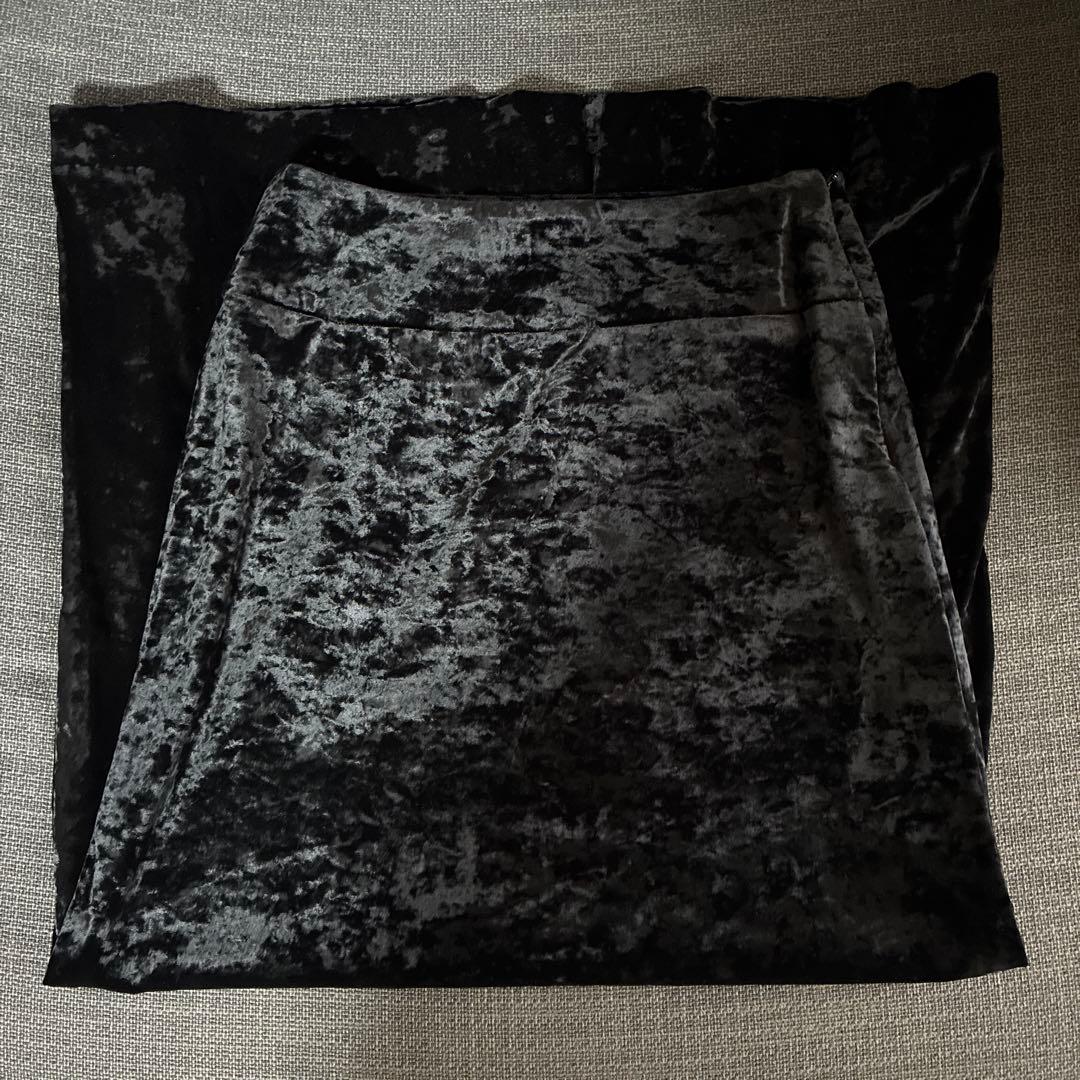 Lu. rumika ベロアスカート