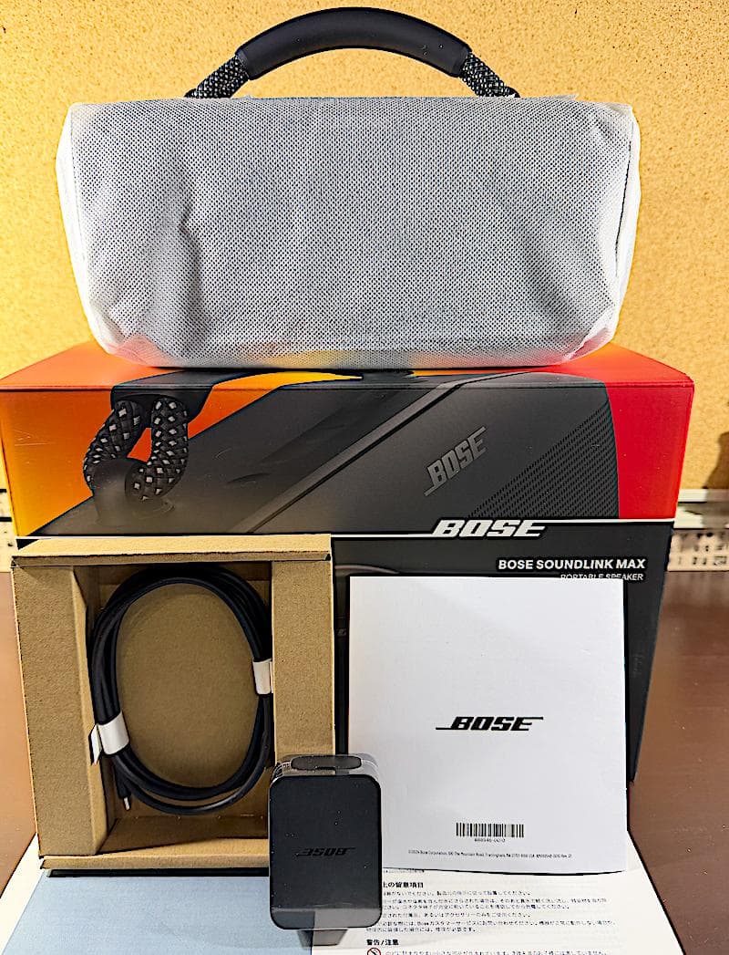 Bose SoundLink Max Portable Speaker ブラック