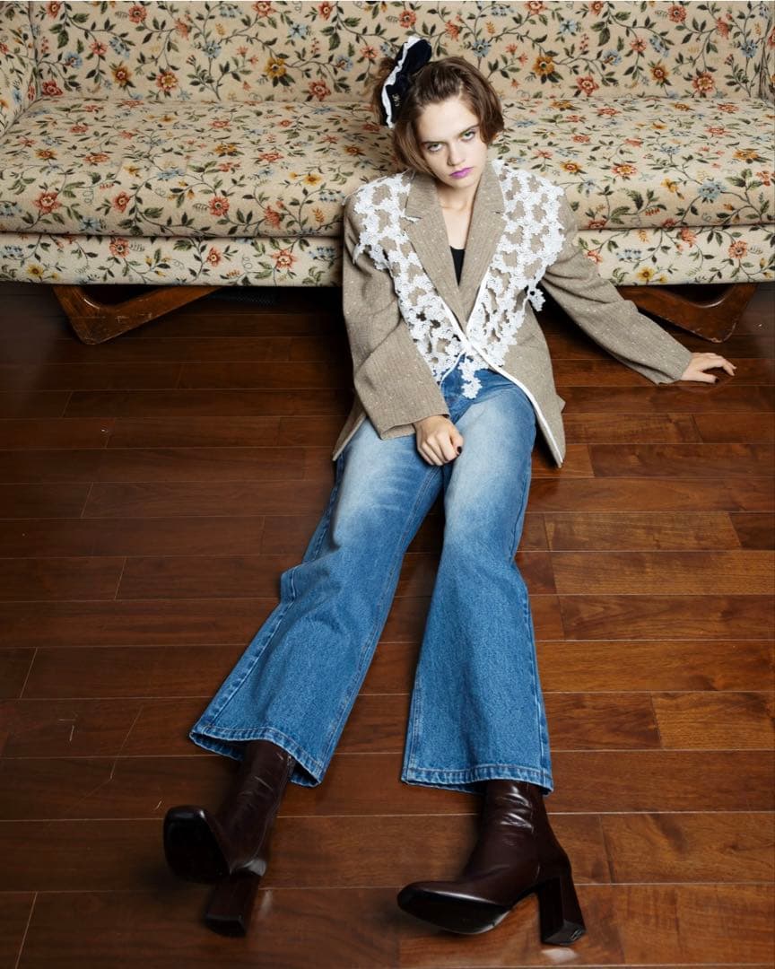 【いちご】BIBIY. DAILY DENIM デニム Sサイズ