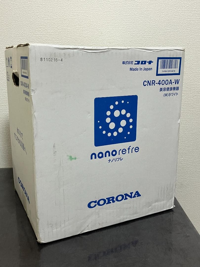 ♪未開封保管品♪ コロナ 美容健康機器 ナノリフレ CNR-400A ホワイト