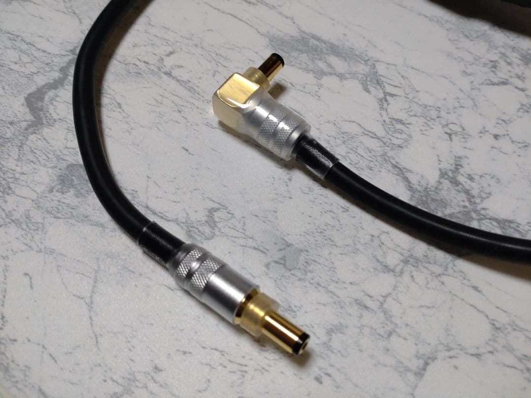 【カスタム依頼品】140段式カタパルト　DCケーブル オヤイデL-Sオス50cm