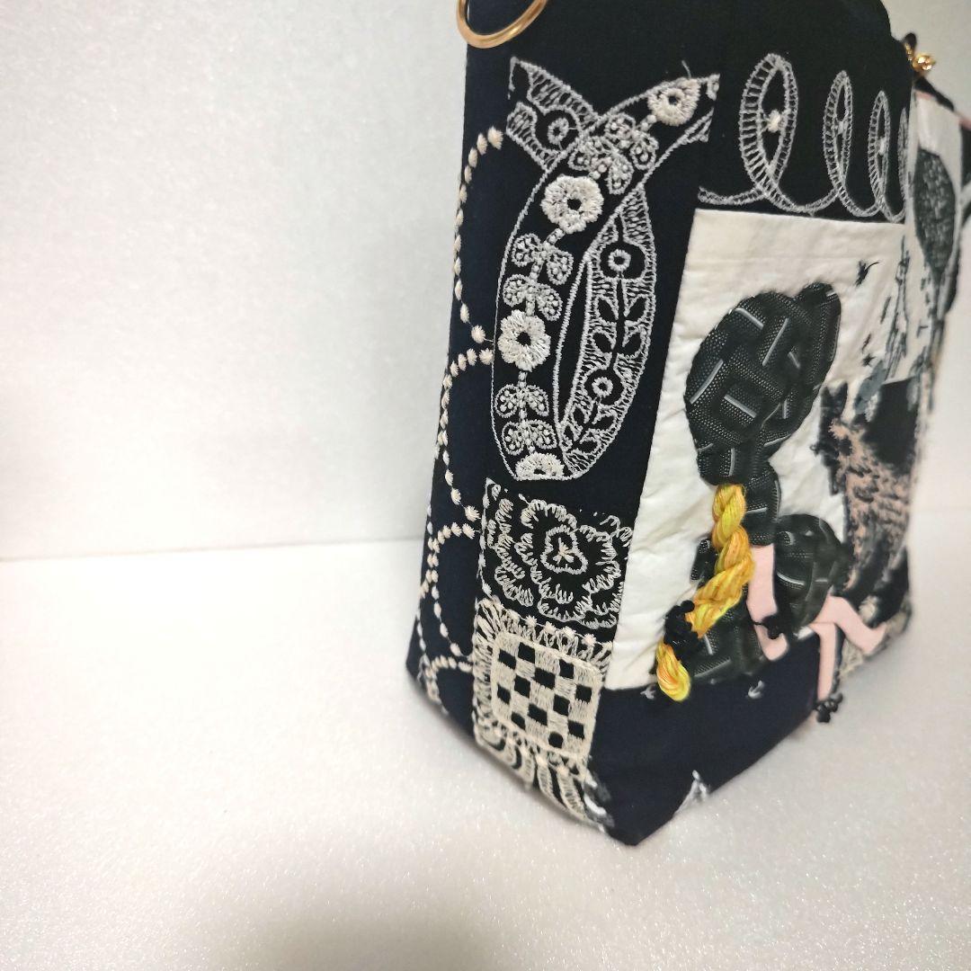 ハンドメイド　ミナペルホネン　　バッグ　スーちゃん