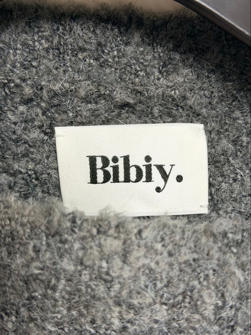 R　bibiy. STELLAR OPEN CARDIGAN グレー