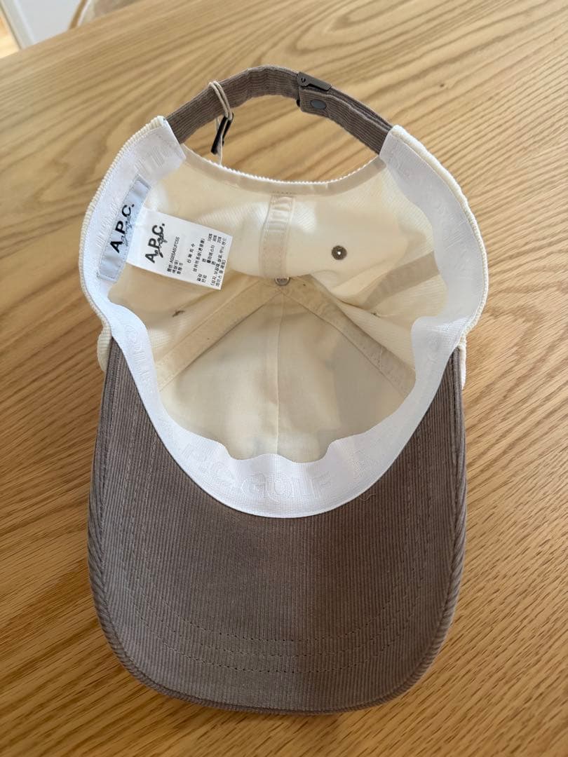 【タグ付】A.P.C. GOLF Lena two-tone Ball Cap