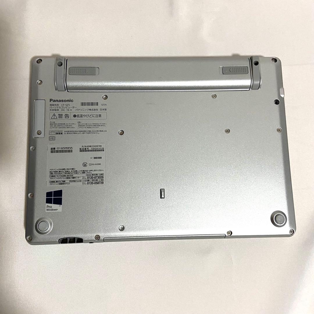 初心者OK Windows11 Panasonicレッツノートパソコン カメラ付