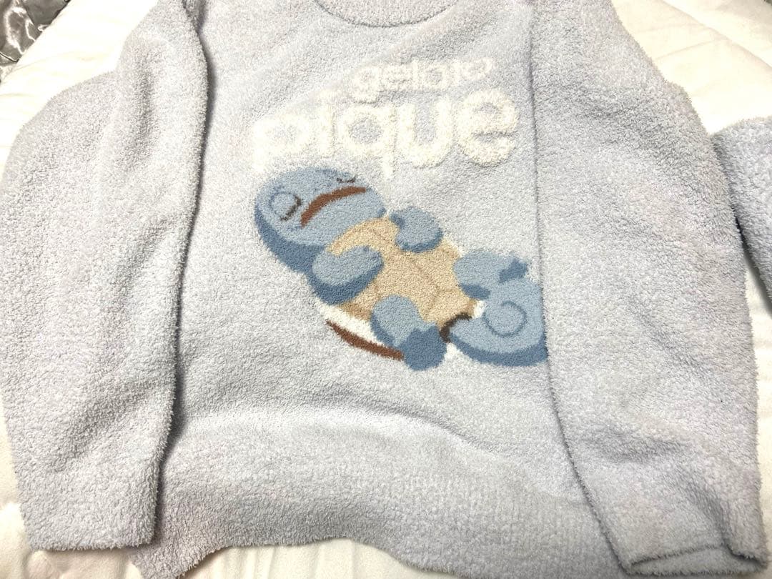 ジェラードピケ　ジェラピケ　ポケモン　ゼニガメ　上下セット　ポケモンスリープ