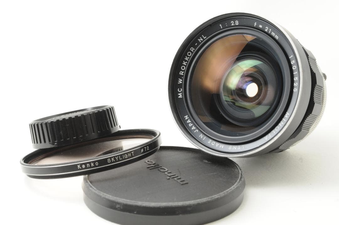 ★稀少＆美品★MINOLTA MC W.ROKKOR-NL 21mm F2.8