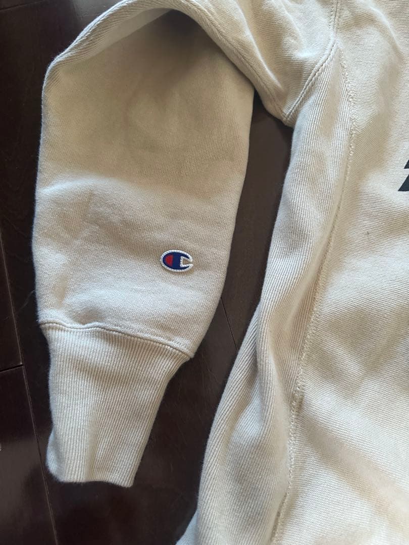 チャンピオン×バックトゥザフューチャー コラボリバースウィーブスウェットM