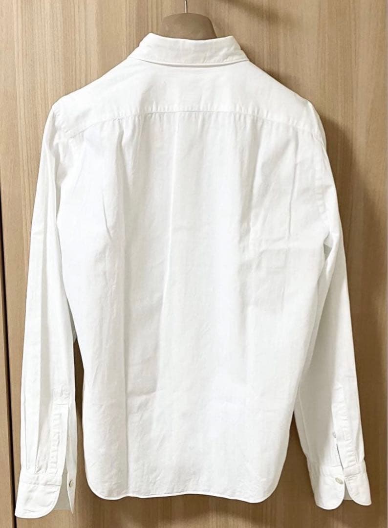 定価4.7万 フィナモレ 定番オックスフォード ボタンダウンシャツ L
