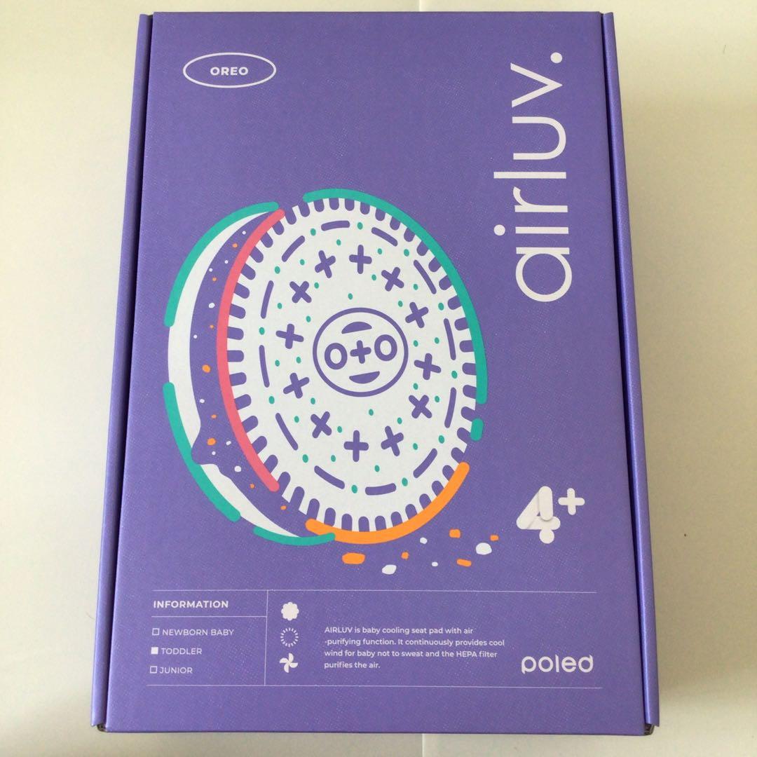 子津秀也　エアラブ4+ オレオ　クッキークリーム　保冷剤モバイルバッテリー