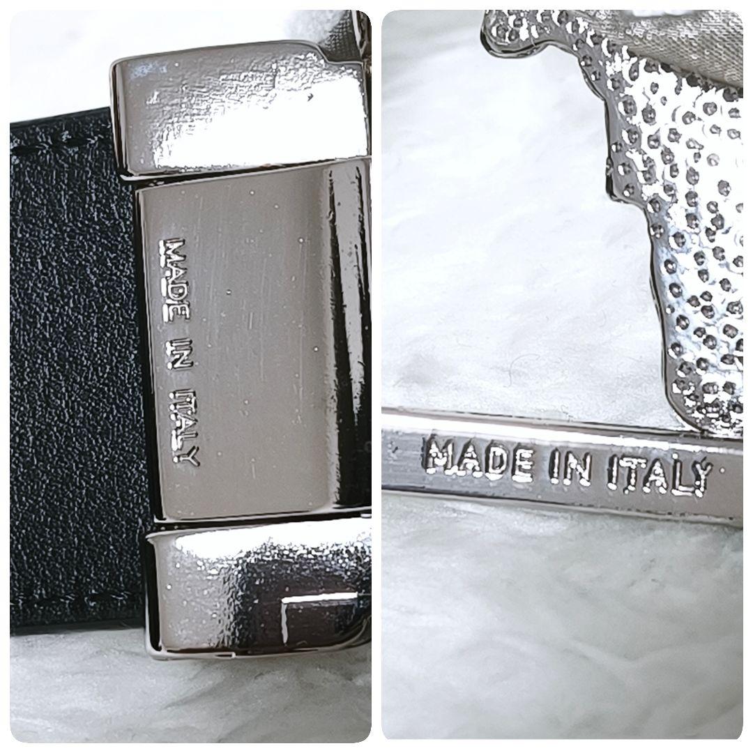 VERSACE メデューサバックル ベルト シルバー レザー 本革