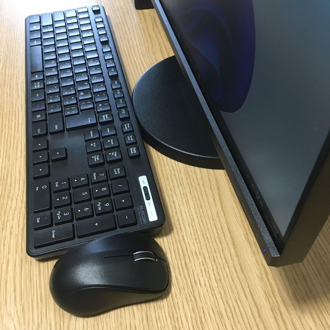 iiyama Win11 デスクトップ SSD＆HDD 23.8'モニターセット