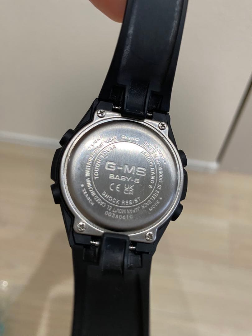 BABY-G G-MS ブラック 腕時計