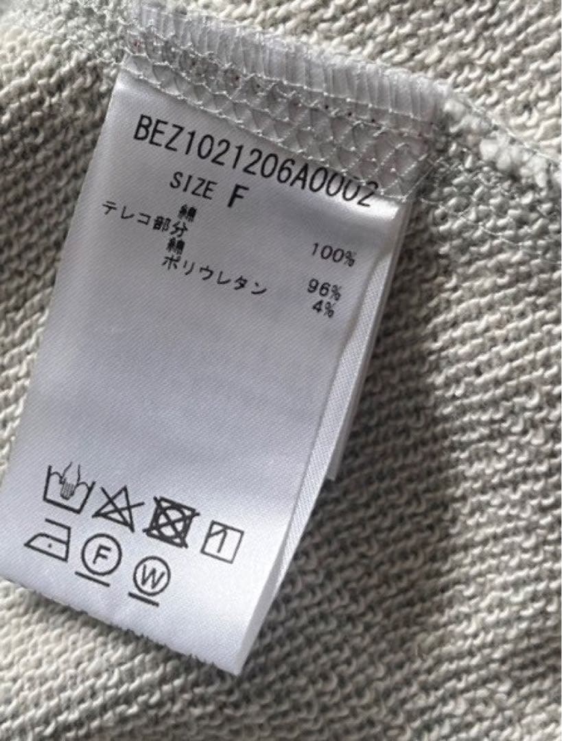 BEARDSLEY サイドスリット トレーナー