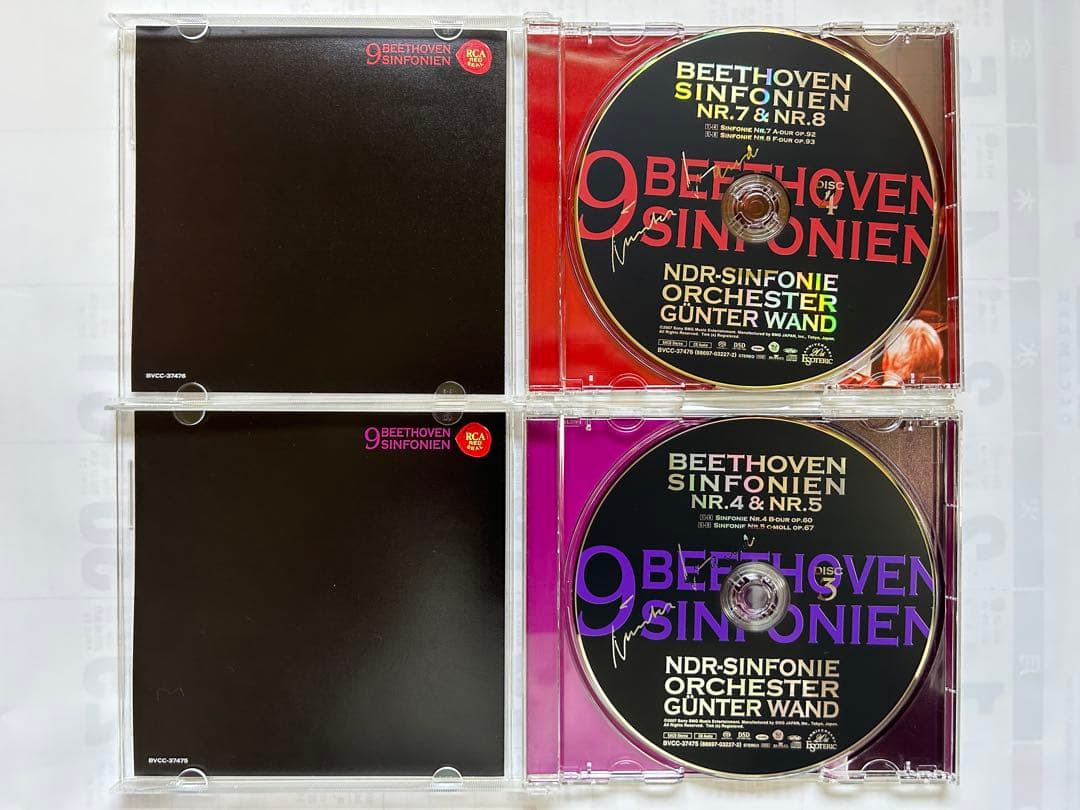 ベートーヴェン 交響曲全集 ギュンター・ヴァント指揮 エソテリックSACD