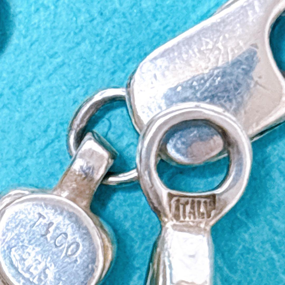 【美品】19cm ティファニー パフハート ブレスレット シルバー925