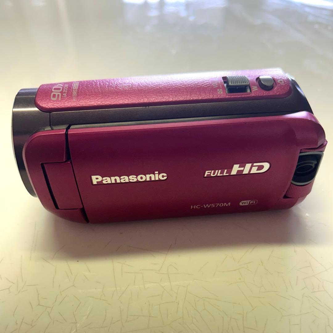 【ジャンク品】Panasonic HC-W585M-P ビデオカメラ